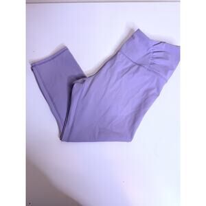 RBX Women's Lilac Dream High-Rise Stretch Pull-On Capri Leggings SZ L